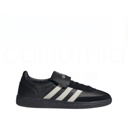 adi Handball Spezial SHUKYU× E-WAX 三方聯名款休閒鞋 黑白色｜黑色｜白色｜黑底｜皮革