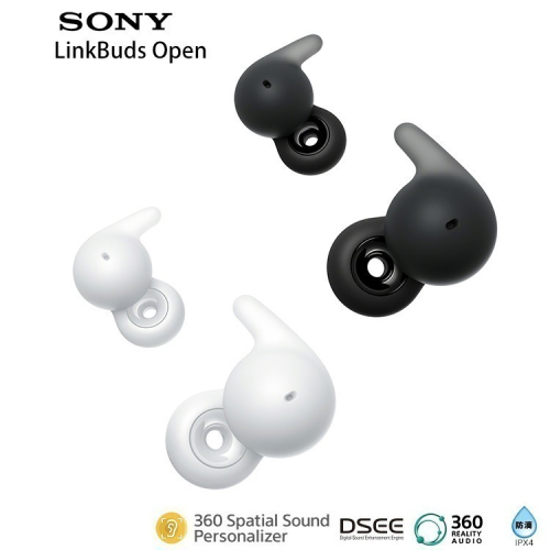 SONY WF-L910 (贈原廠加大版輔助耳勾) LinkBuds Open 開放式真無線藍牙耳機 註冊保固18個月