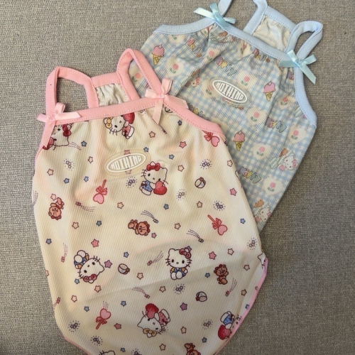 ♡【 L92 現貨+預購 】 KITTY凱蒂貓系列蝴蝶結涼感衣 涼涼衣 彈力大