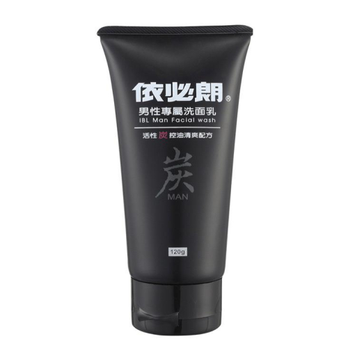依必朗 男士活性碳控油洗面乳 120g【24h百貨網】