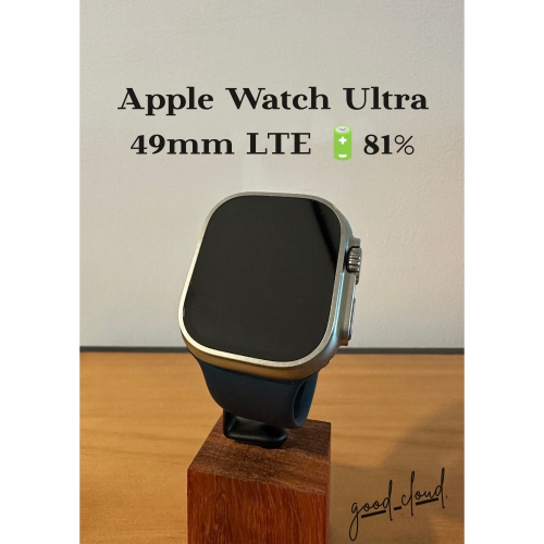 Apple Watch Ultra 49mm LTE?81%│螢幕無傷│外觀狀況佳│有盒有配│☁️好物雲3C