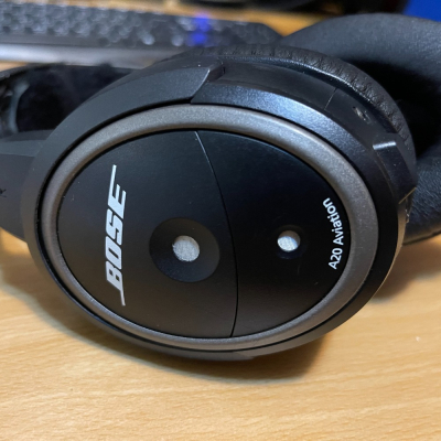 Bose A20 飛行耳機 GA插頭 可用於Diamond Cessna