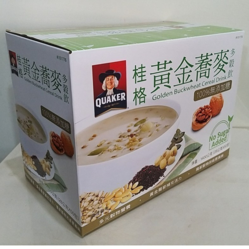 【築夢花世界】-COSTCO 好市多代購 桂格無糖黃金蕎麥飲