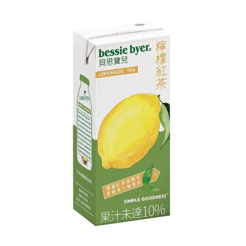 bessie byer 貝思寶兒 檸檬紅茶330ml (6入)利樂包