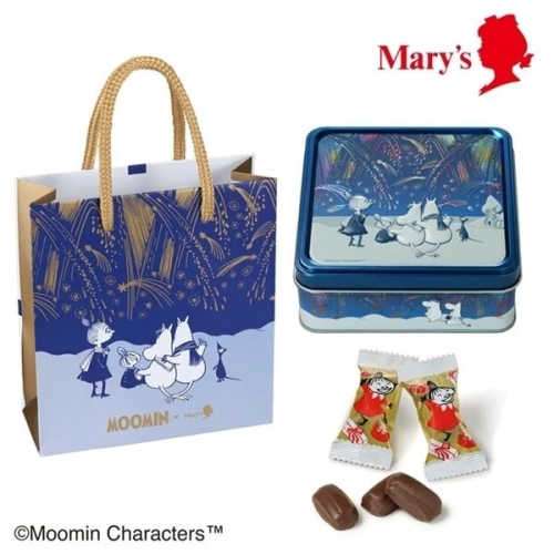?｜預購｜?聖誕節限定包裝【Mary＇s 】嚕嚕米巧克力鐵盒系列?《完美禮品本舖》聖誕節/嚕嚕米/姆明/限定/巧克力