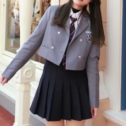 韓系學院風套裝