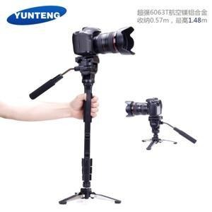 可超取 YUNTENG 288 鋁合金單腳架+油壓雲台+立式固定架+收納袋 攝錄影單腳架 雲騰288