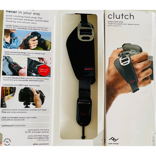 全新現貨! PEAK DESIGN Clutch 快裝舒適腕帶