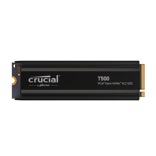 美光 Crucial T500 4TB(含散熱片) PCIe Gen4 SSD (CT4000T500SSD5)
