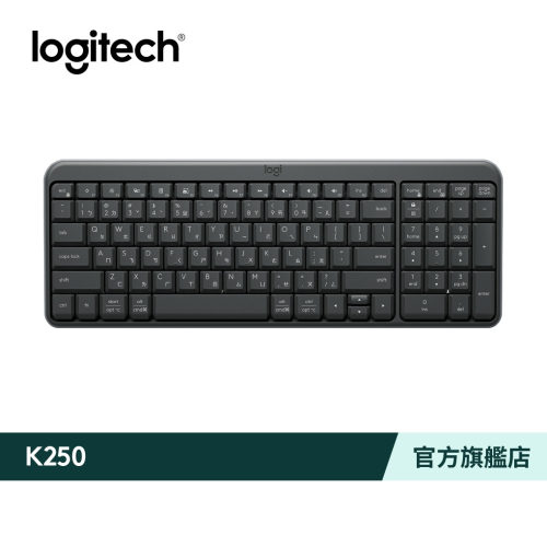 Logitech 羅技 K250 無線藍牙鍵盤