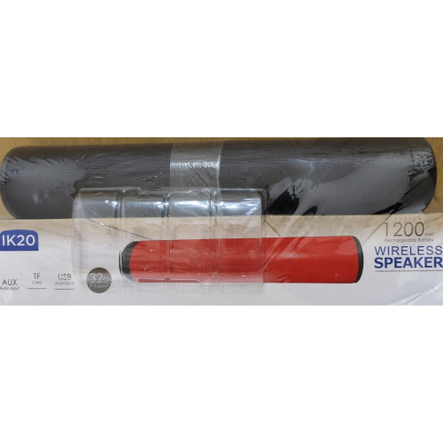 IK20 長條型喇叭 / 1200mah / FM廣播接收 / 重低音 / TF / USB