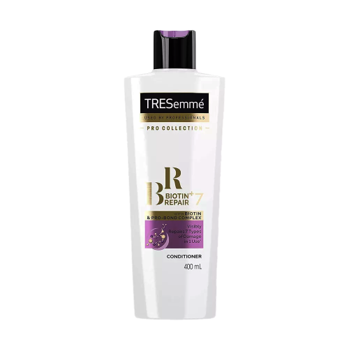 【TRESemme 翠絲蜜】受損髮質潤髮乳-生物素+七效極潤修復(400ml)【4715】