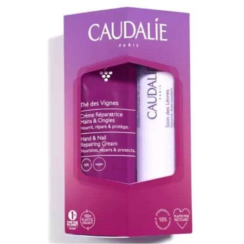 《西班牙代購》歐緹麗 Caudalie護手霜 + 護唇膏保養套組