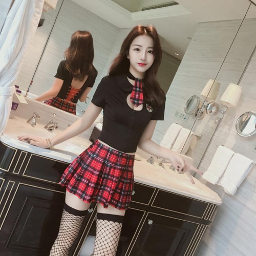現貨 制服 角色扮演 學生制服 小護士 套裝 OL套裝 百褶裙 大腿襪 情趣 角色 拍照道具 學生妹 衣服 上衣 絲襪