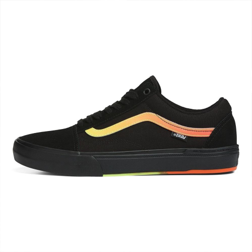 [unclev1966] Vans Skate X BMX Old Skool 彩虹 黑色 麂皮 滑板鞋 緩震軟墊 男款