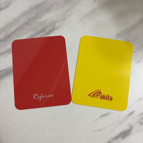 裁判必備 Akita 紅黃牌 處罰牌 排球 足球 籃球 體育比賽 運動賽事
