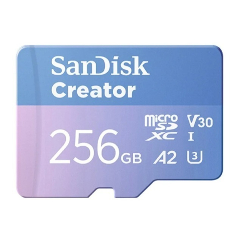 [全新未拆公司貨] SanDisk 晟碟CREATOR microSD UHS-I 記憶卡 256GB