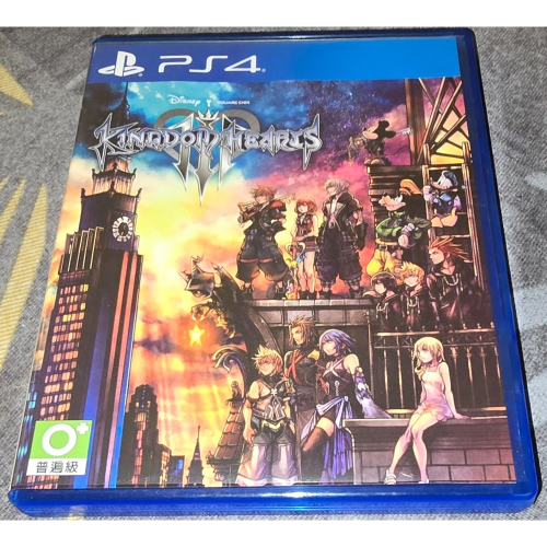 阿北-PS4 王國之心3 中文版 盒裝完整 光碟無刮 PS5可玩