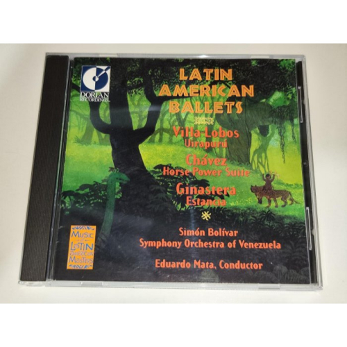 文本齋 Eduardo Mata 拉丁美洲芭蕾 Villa-Lobos Chavez Ginastera Dorian