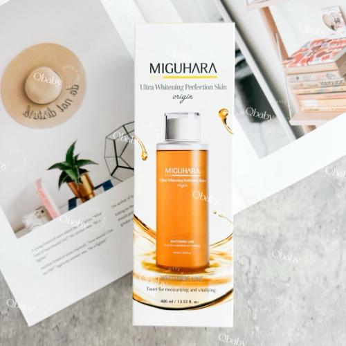 公司貨?最新包裝?韓國 MIGUHARA 大黃水 燈泡發光化妝水 400ML 濕敷神器 化妝水 補水保濕 濕敷水