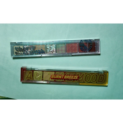 (二手/過期品)PeriPera ALL TAKE玩色眼影盤/八色尺子