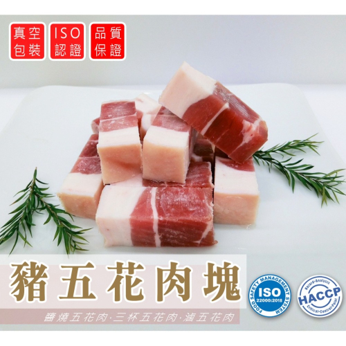 台灣豬 五花肉 中肉 滷肉 爌肉 五花肉塊 豬五花 豬肉 工廠直銷