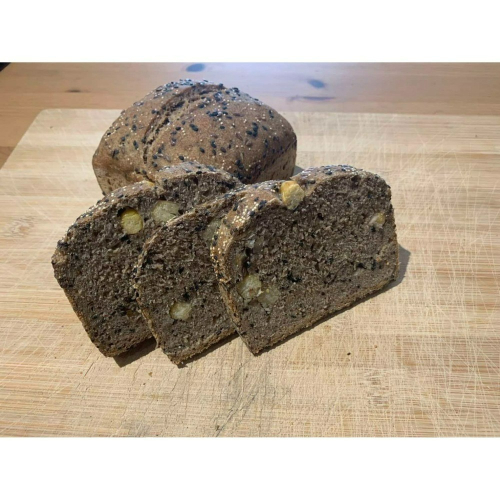 80%裸麥種籽酸種麵包(無油無糖無蛋奶)全素