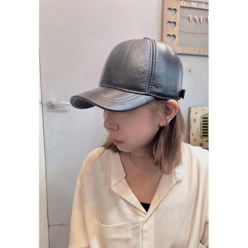? 現貨【?? Tanned】| 高階全植鞣羊皮真皮帽子?真皮系列 羊皮皮革 帽子 遮陽 復古 高品質帽