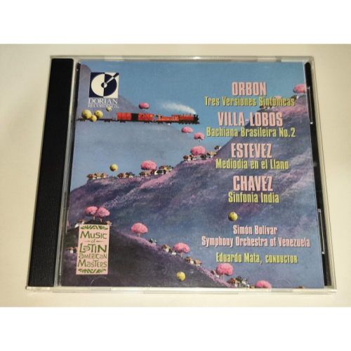 Eduardo Mata Orbon Villa-Lobos Estevez Chavez 西蒙·玻利瓦交響Dorian