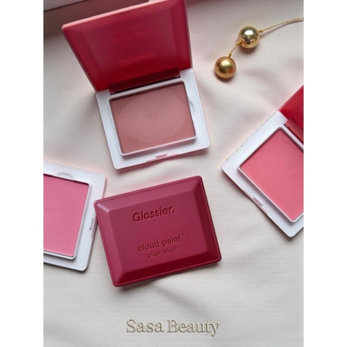 【現貨+預購】 Glossier Cloud Paint Plush 腮紅｜霧感融膚 泥狀轉粉