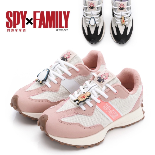 ￼台灣正版授權 現貨+預購✨SPYxFAMILY 間諜家家酒 女運動鞋 安妮亞 透氣 復古 運動鞋