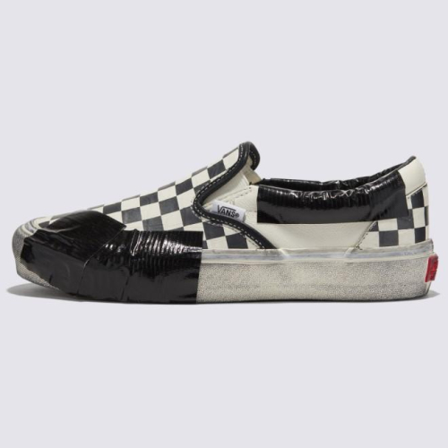 [unclev1966] 代購 Vans Vault SLIP-ON VLT LX 仿舊 棋盤格 膠布 破壞風 懶人鞋