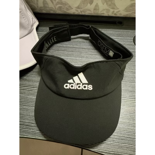 全新現貨愛迪達ADIDAS 透氣遮陽空心帽 (黑)帽子?Golf Climacool 加厚吸濕排汗 空頂帽 遮陽帽