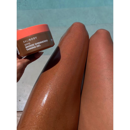 現貨到～閃亮亮 奢華金色高光『高光助曬』SPF15 ?? Bali body Shimmer Tanning Gel