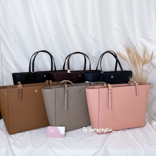 美國代購??台灣現貨 Tory Burch 防刮拉鍊中托特 肩背包 斜背包