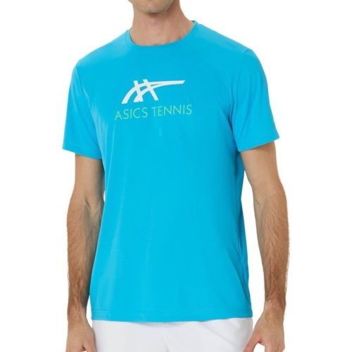 = 威勝 運動用品 = Asics 男 短袖上衣 2041A304-418