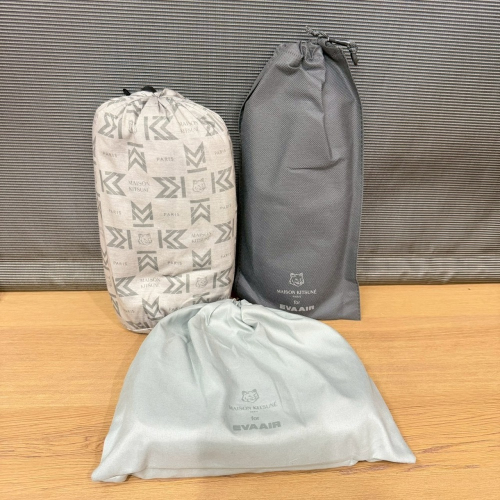 EVA air 長榮航空 Maison Kitsuné 機上用品 皇璽桂冠艙 商務艙 商務艙 睡衣 過夜包