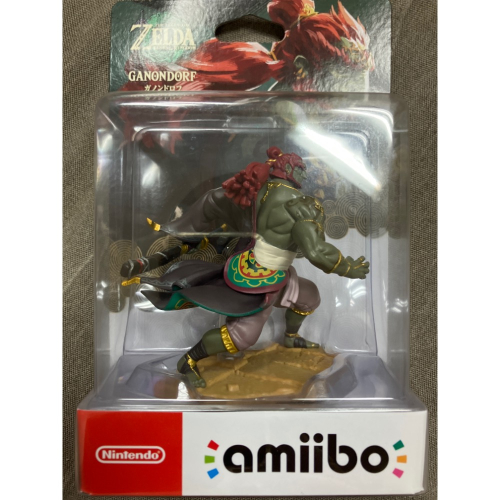 《全新現貨速寄》amiibo 公仔 魔王加儂多夫 薩爾達傳說 王國之類 系列