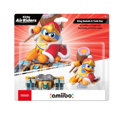 【AS電玩】7/2 Amiibo 帝帝帝大王 & 坦克之星 卡比的馭天飛行系列