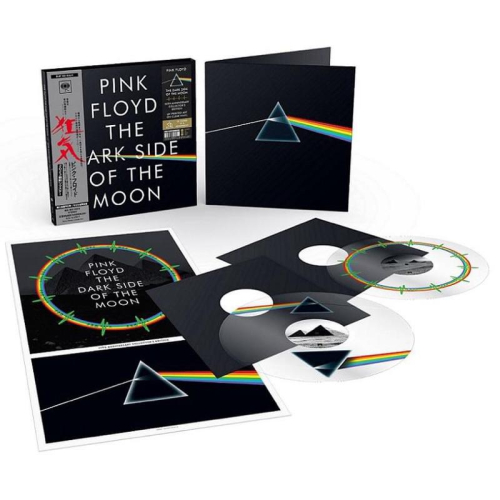 【黑膠】Pink Floyd《The Dark Side of the Moon》限量UV印刷透明膠日文側標