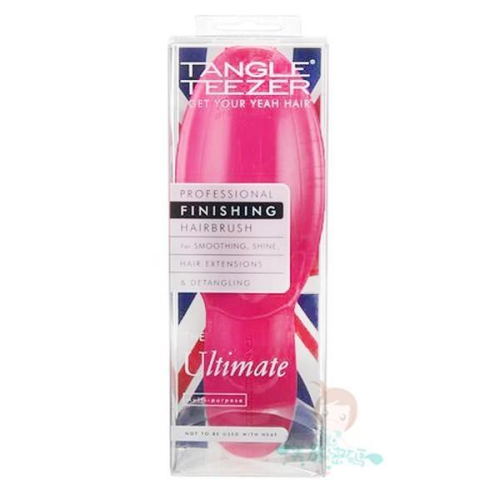 英國TANGLE TEEZER 撫平毛躁美髮梳 專利護髮梳 手把型 亮粉【美麗密碼】