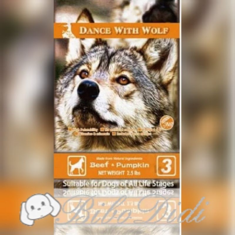 毛球寵物 DANCE WITH WOLF 荒野饗宴 牛肉南瓜全犬配方 5.5磅 14.5磅 加送贈品