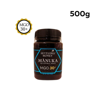 紐西蘭Settlers 麥蘆卡百花蜂蜜MGO30+ 500g