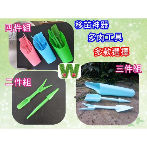 多肉 多肉工具 日式 窄口桶鏟 三件套組 換盆 種植 土鏟 挖苗 塊根植物 移苗器 鋪面鏟 園藝 工具 w711鴻展