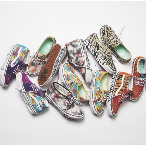 [unclev1966] 代購 Vault by Vans X Aries 藝術 斑馬 花樣 圖騰 潑漆 聯名款