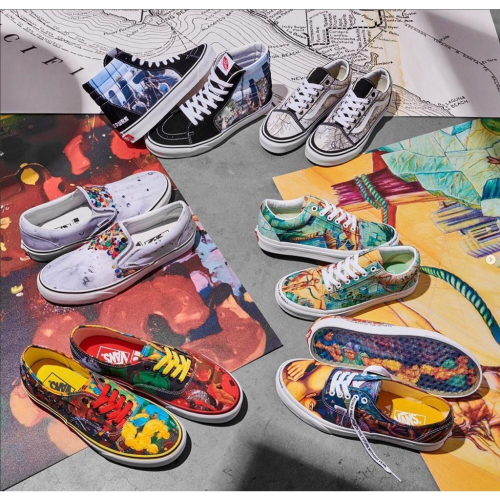 [unclev1966] Vans X MoCA collection pack 印象 塗鴉 藝術 線條 街頭 色彩