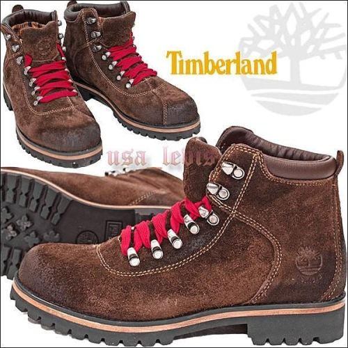 【美國LEVI S專賣】8M現貨優惠Timberland Heritage Dardin Hiker 咖啡色仿舊麂皮登山靴休閒鞋短靴