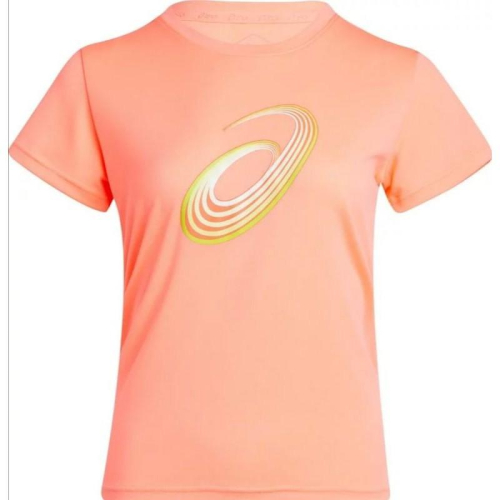 【全新】asics 亞瑟士 LOGO跑步短袖T恤 女L