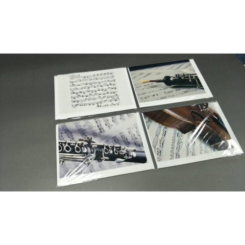 【博斯音樂】♫ 樂器印刷卡片-奧地利產品