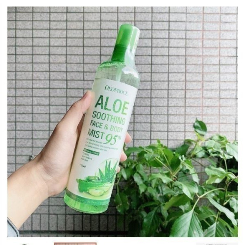 韓國 DEOPROCE 95% 蘆薈保濕舒緩噴霧 410ml大容量 單瓶